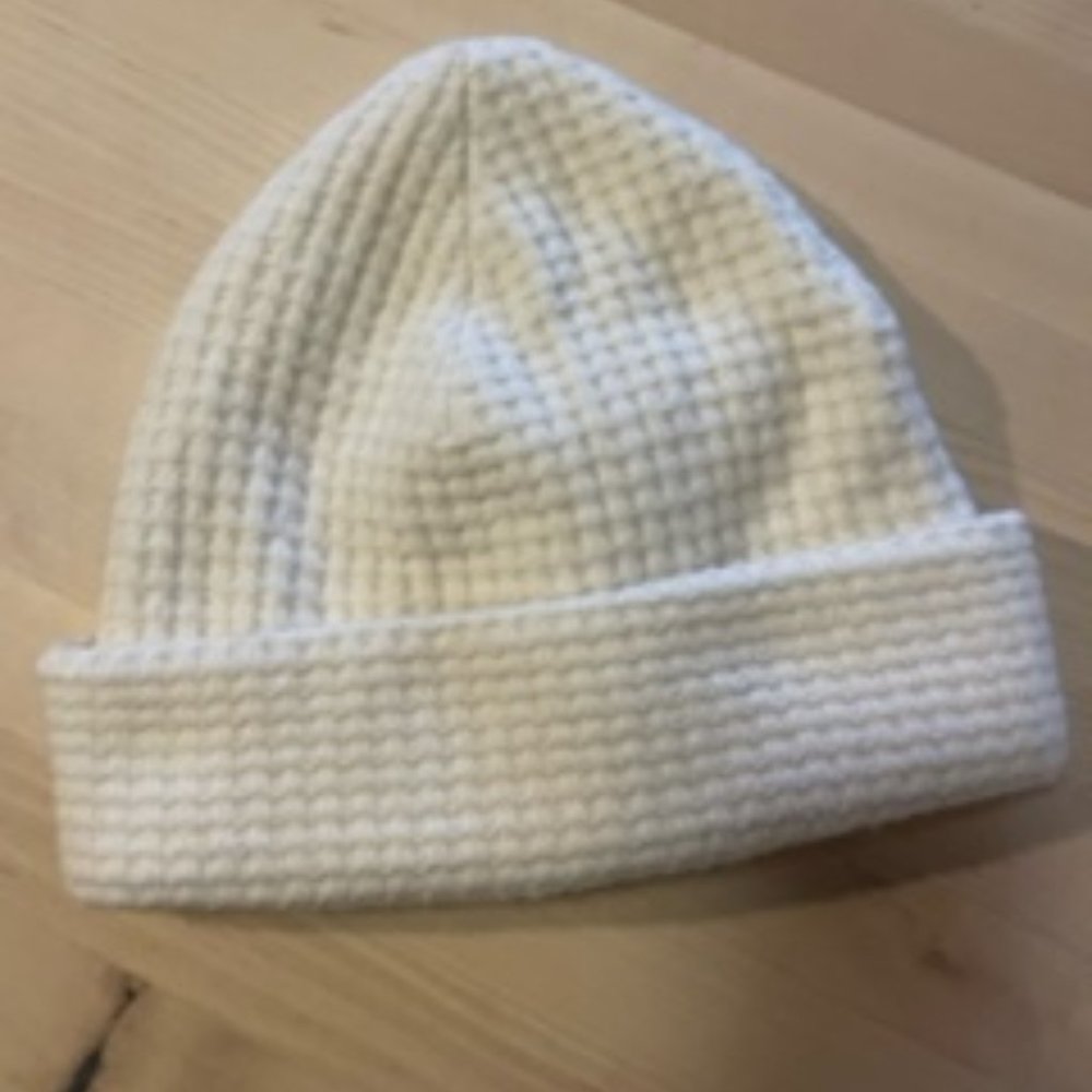 Waffle knit Everlane beanie